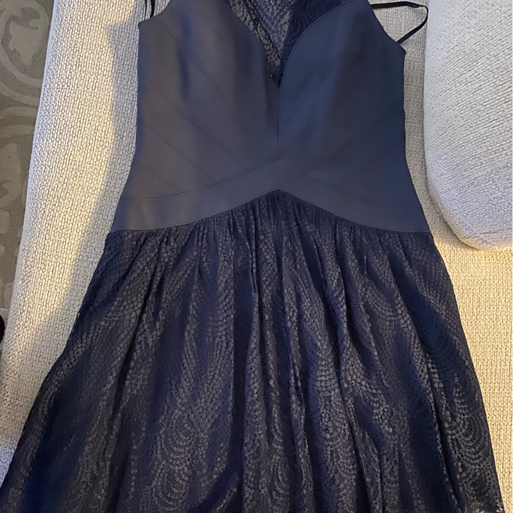 BCBG Sophiana Dress Navy Ink size 12